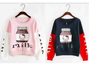 sweater cewek hello kitty